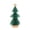 Green, variant on Kbndieu Mini Bottle Brush Christmas Trees with Wood Base, Artificial Tabletop Small Christmas Tree for Craft, Winter Snow Ornaments for Christmas Home Table Top Party, Christmas Decorations Clearance