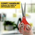 thumbnail image 6 of Scotch Multi-Purpose Stainless Steel Scissors, 8", Sharp Edge, Red & Grey, 6 of 10