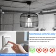 thumbnail image 5 of ENERGETIC A21 Radar Motion Sensor Light Bulb,100 Watt Equivalent（14.5W),Dusk to Dawn Bulbs,1500LM Warm White 3000K,Auto on/off Motion Detector Bulbs,E26 Base,2Pack, 5 of 7
