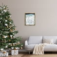 thumbnail image 2 of Stupell Industries Ice Skating Families Snowfall Holiday Painting Gold Floater Framed Art Print Wall Art, 2 of 6