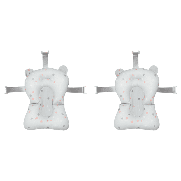 Almohada Baño para Bebé Alfombrilla Flotante Soporte Ducha 0 A 12 Meses (estrella) Verde