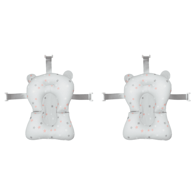 Almohada Baño para Bebé Alfombrilla Flotante Soporte Ducha 0 A 12 Meses (estrella) Verde
