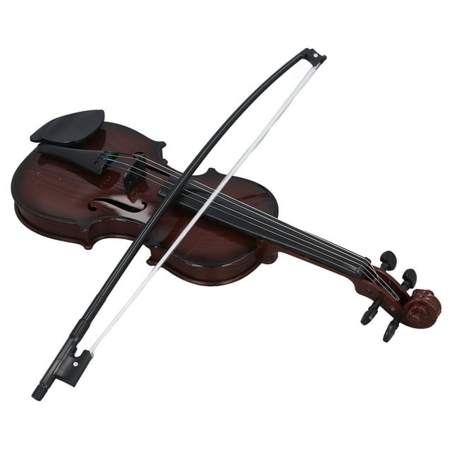 Violín En Miniatura De Simulación, Juguete De Violín Para Niños Realista De 4 Cuerdas Educativo Con Para Niños Para Aprender Música