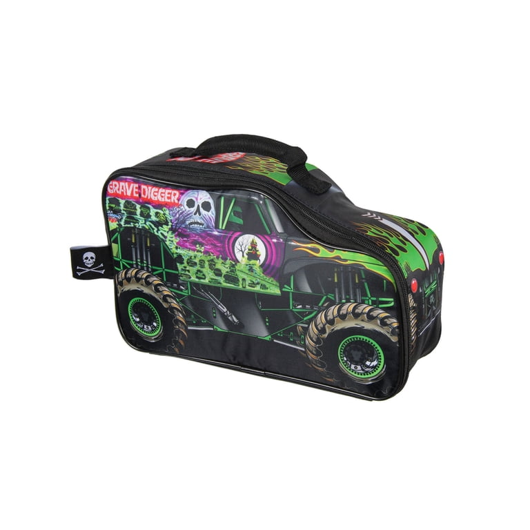 PJammy, Monster Jam Grave Digger Truck Shaped Insulated Lunch Box