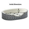 thumbnail image 6 of MIDWEST QT GRAY TFLN NEST PET BED 29IN, 6 of 6