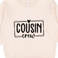 thumbnail image 3 of Inktastic Cousin Crew Toddler Sweatshirt, 3 of 4