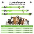thumbnail image 6 of PcEoTllar Light up Dog Collar, LED Dog Collar Rechargeable, Pet Dog Collars for Large Dogs, Green L, 6 of 8
