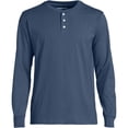 thumbnail image 3 of Lands' End Men's Super-T Long Sleeve Henley Shirt, 3 of 6