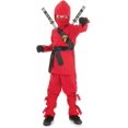 thumbnail image 1 of Red Ninja Child Costume | X-Large, 1 of 3