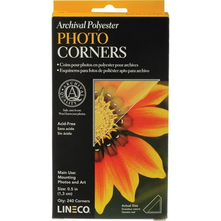 - Lineco Archival Polyester Photo Corners