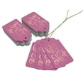 thumbnail image 3 of Inkdotpot Rose Gold Foil Paper Hang Tags Baby It's Cold Outside Baby Shower Favor Tags 50 Pieces, 3 of 6