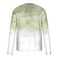 thumbnail image 5 of TIMIFIS T-Shirts pour Hommes à Imprimé Graphique à Manches Longues T-Shirt à Imprimé Hauts Quotidiens Basique Élégant Col Rond-Yellowfall, 5 of 5