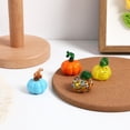 thumbnail image 2 of Crystal Pumpkin Statue Mini Hand Blown Glass Pumpkin Statue Vegetable Collection Decorations Suitable For Thanksgiving Halloween, 2 of 4