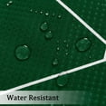 thumbnail image 3 of Emerald Green Shower Curtain for Bathroom, Ombre Waffle Weave Textured Fabric Shower Curtain Liner for Christmas Day, Durable and Machine Washable, 72 x 72 Inches, 3 of 6