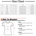 thumbnail image 3 of Womens Summer Tops Sevevn Womens Casual Solid Color Round Neck Ruffled Short Sleeve Tops Blouses, 3 of 6