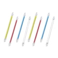 thumbnail image 3 of Quzzie 8-Piece Tennis Racket Vibration Dampeners, Sports Racket Shock Absorbers, Silicone Strips, Double Hook Shape, Soft Mounting for Vibration Reduction, 3 of 8