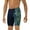 Forcefield Blue/Green, variant on Dolfin Reliance Men's Printed Vapor Blue and Color Blocked Leg Jammer