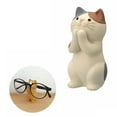 thumbnail image 2 of Estatuas de gato Macarena para escritorio Color beige paquete de 6, 2 of 8