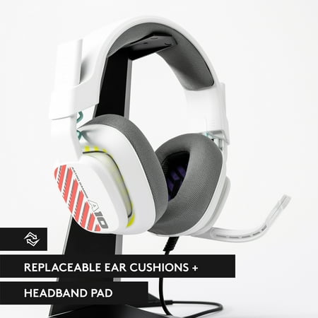 Astro Gaming - A10 Gen 2 Wired Stereo Over-the-Ear Gaming Headset for PlayStation/PC with Flip-to-Mute Microphone - White