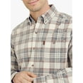 thumbnail image 5 of Chaps Men's & Big Men's Corduroy Flannel Shirt, Sizes S-3XL, 5 of 8