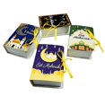 thumbnail image 4 of 10pcs Eid Mubarak Gift Boxes Book Shape Candy Chocolate Packaging Box for Islamic Festival Celebration Party Supplies Purple, 4 of 4