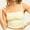 A01_Yellow, variant on Goodtrade8 Crop Tank Tops for Women Modal Sleeveless Shirts Camisole Short Summer Casual Black Round Neck Undershirts Womens Tops Outdoor