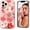 Cherry Blossom, variant on Magnetic for iPhone 15 Plus Case Cute for Women, [Compatible with Magsafe][Drop Protection] Slim Colorful Flowers Oil Painting Printed Girly Floral Phone Case for iPhone 15 Plus