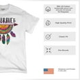 thumbnail image 4 of Tee Hunt Be Brave Dream Catcher T-Shirt Dean Russo Motivation Yolo Men's Tee, Ash Gray, Small, 4 of 5