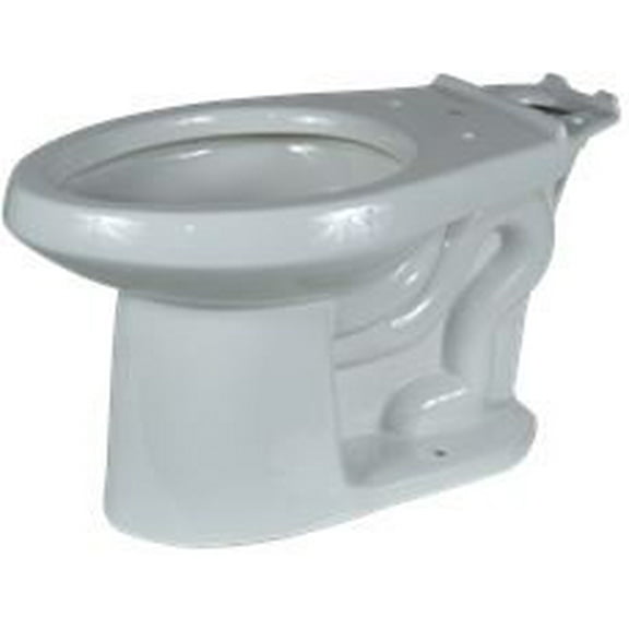 GERBER PLUMBING GAV2182809 2473773 Avalanche Siphon Jet Toilet Bowl, Ada Elongated, 1.6 Gpf/1.28 Gpf, Biscuit