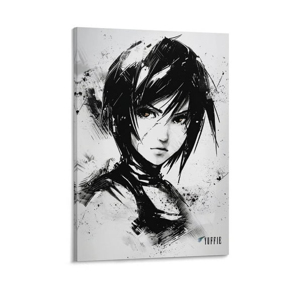 Game Final Anime Fantasy 7 Rebirth Art Game Poster Yuffie Posters Wall Art Painting Canvas Gift Living Room Prints Bedroom Decor Poster Artworks 12x18inch(30x45cm)