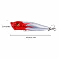 thumbnail image 4 of Bisitoy 2Pcs Sinking Fishing Lures Set with Glass Rattles for Deep Water Walleye, 4 of 5
