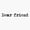 1pcs, variant on Dear Friend Heartfelt Letter Sticker