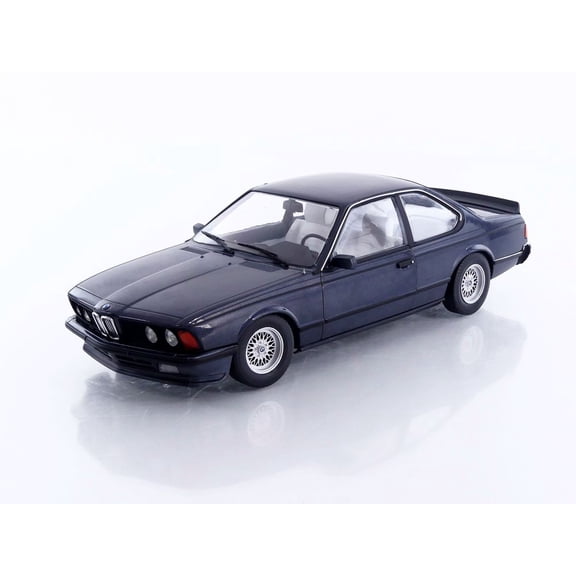 1984 BMW 635 CSI (E24) Macau Blue Metallic 1/18 Diecast Model Car by Solido