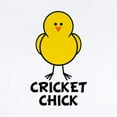 thumbnail image 2 of CafePress - Cricket Chick Infant Bodysuit - Baby Light Bodysuit, Size Newborn - 24 Months, 2 of 4
