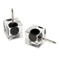 thumbnail image 6 of Pen + Gear Square Pushpins for Walls & Bulletin Boards , Black, Pack of 30, 6 of 7
