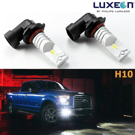 Xotic Tech 2 Pieces 100W Luxen LED Bright White H10 9140 LED Driving Running Light, Fog Light, Off Road