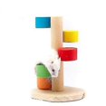 thumbnail image 2 of Hámster de madera natural para mascotas, 2 of 3