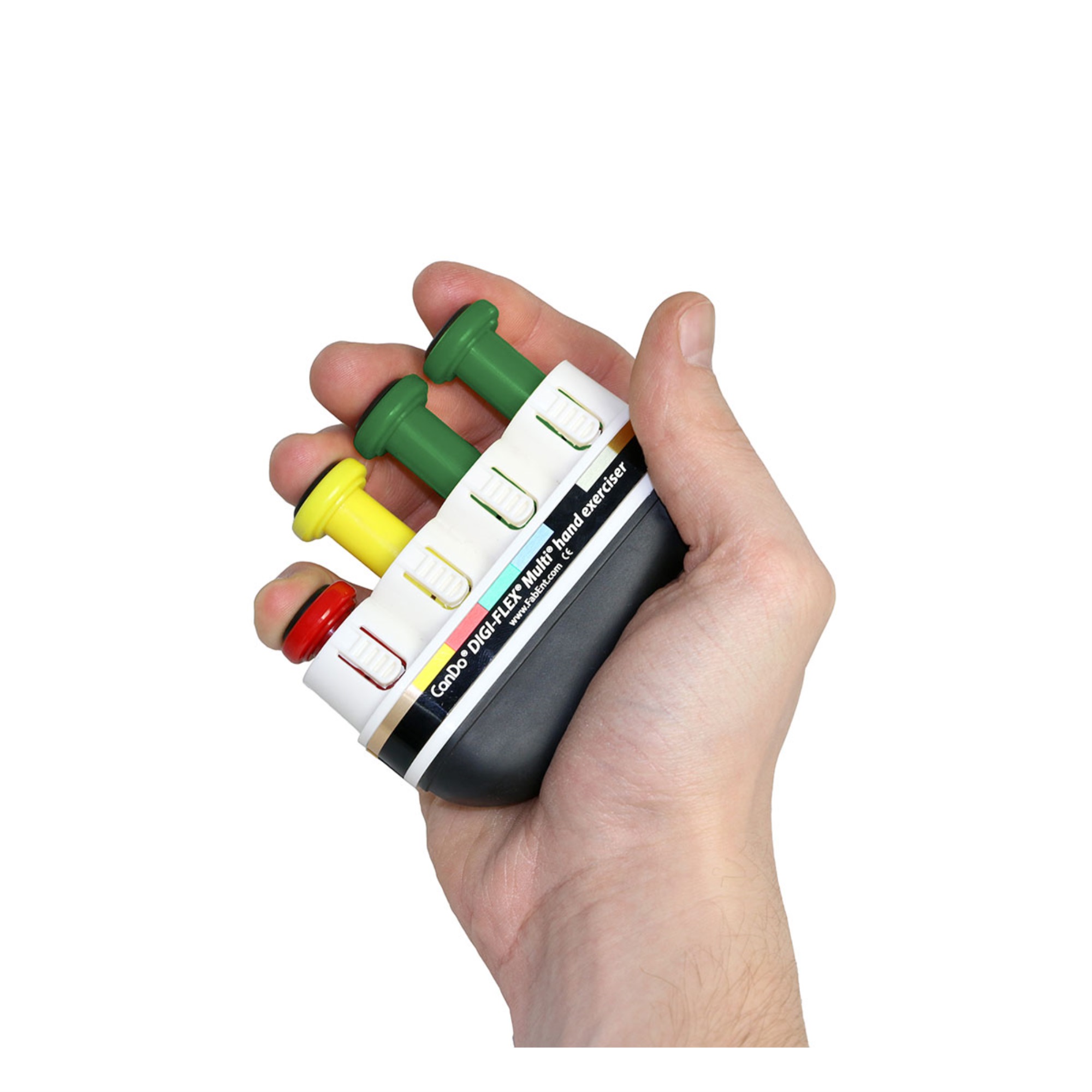 CanDo Hand Strengthener Exerciser Digi Flex Multi Set of 8