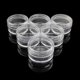 thumbnail image 3 of 20 frascos redondos transparentes de acrílico vacíos de 5 gramos, sin BPA., 3 of 3