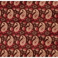 thumbnail image 4 of oneOone Organic Cotton Poplin Twill Fabric Leaves|Floral & Paisley Block Print Fabric By The Yard 42 Inch Wide, 4 of 4