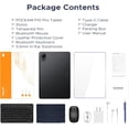 thumbnail image 4 of POCKAM P10PRO 10.1 Inch Tablet, Android 16 Tablets with 120Hz Display, 48GB+128GB/2TB, T7250 Octa-Core, 8800mAh, Widevine L1, Gemini AI, 13MP+5MP, 3.5mm Headphone, Tablet with keyboard, Pen, 4 of 11