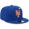 thumbnail image 3 of Men's New Era  Royal New York Mets 2025 59FIFTY Day 59FIFTY Fitted Hat with Pins, 3 of 5
