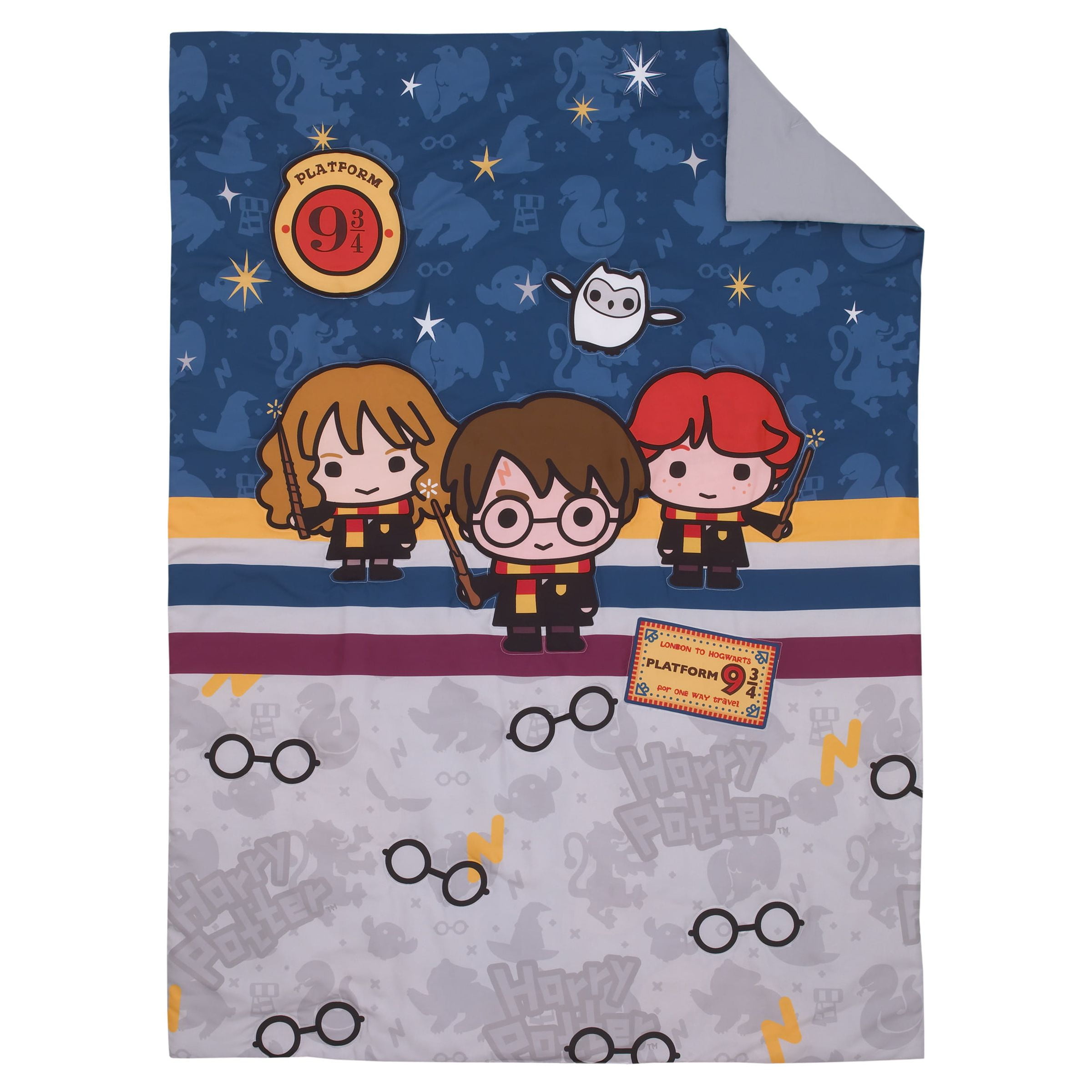 Harry Potter 4-Piece Wizards inTraining Toddler Bedding Set