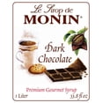 thumbnail image 2 of Monin - Dark Chocolate Syrup, Rich Cocoa Flavor, Great For Lattes, Mochas, Smoothies, & Shakes, Vegan, Non-Gmo, Gluten-Free (1 Liter, 33.8 fl.oz), 2 of 4
