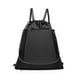 thumbnail image 1 of Mochila con cordón para hombres y mujeres, mochila deportiva de nailon para gimnasio con bolsillo de malla para voleibol, baloncesto, fútbol, ​​gris claro, 1 of 10