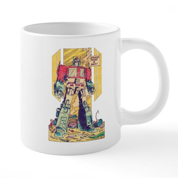 CafePress - Optimus Prime Mugs - 20 Oz White Ceramic Mega Mug