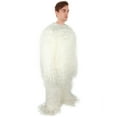thumbnail image 2 of HPO Adult Unisex Mountain Snowman Bigfoot Cosplay Halloween Costume | Bright white, Medium, 2 of 6