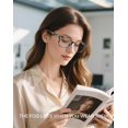 thumbnail image 2 of OUKEMAX 3-Pack Reading Glasses for Women & Men – Blue Light Blocking, Anti-Glare, Lightweight, Spring Hinge, Multi-Color, 2 of 7