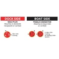 thumbnail image 2 of Adaptador Marine Electrical Shore Power Y Marinco 157AY, 2 of 2