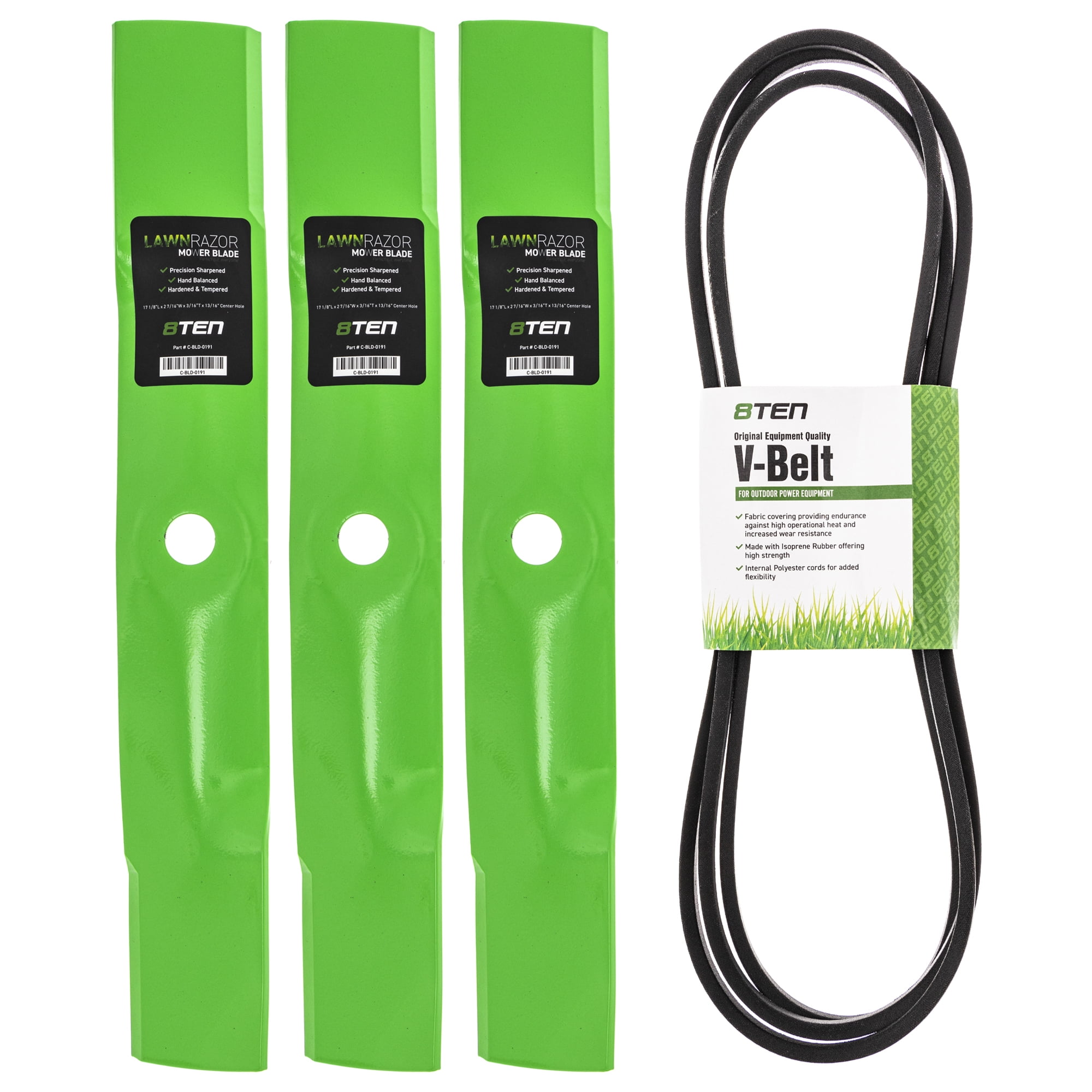 Deck Kit Blade Belt for John Deere LT180 LT190 GX10063 M145476 M127673